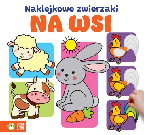 Na wsi. Naklejkowe zwierzaki, Opracowanie zbiorowe