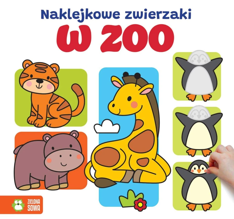W zoo. Naklejkowe zwierzaki, Opracowanie zbiorowe