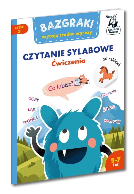 Bazgraki czytają trudne wyrazy. Czytanie...