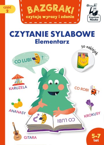 Bazgraki czytają wyrazy i zdania. Czytanie...