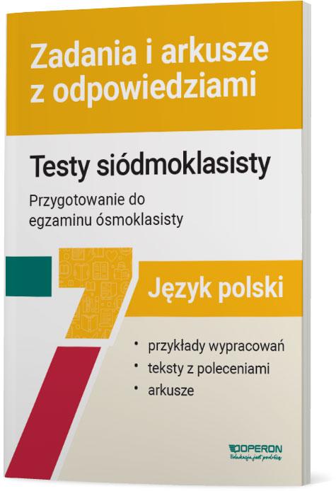 Język polski testy siódmoklasisty zadania i...