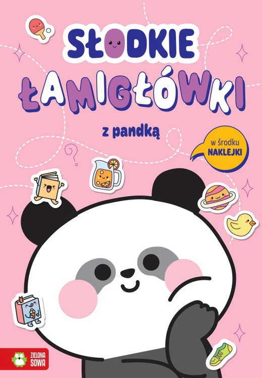 Słodkie łamigłówki z pandką. Słodkie łamigłówki