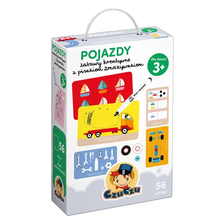 Pojazdy zabawy kreatywne z pisakiem...