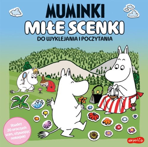 Muminki. Miłe scenki. Do wyklejania i...