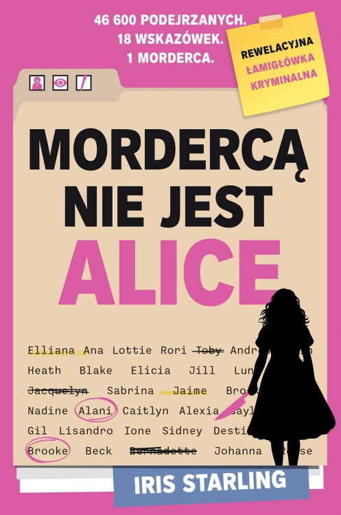 Mordercą nie jest Alice, Iris Starling