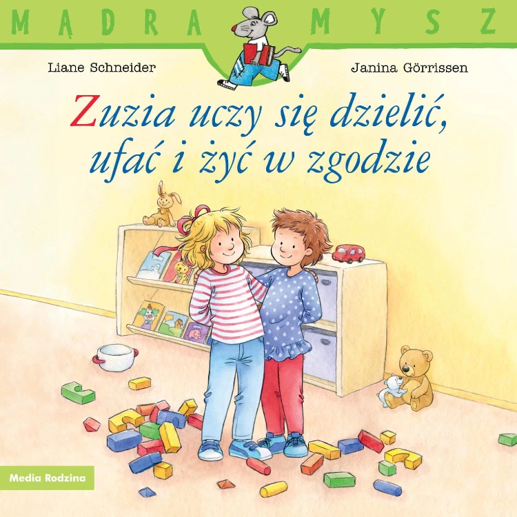 Zuzia uczy się dzielić, ufać i żyć w zgodzie....