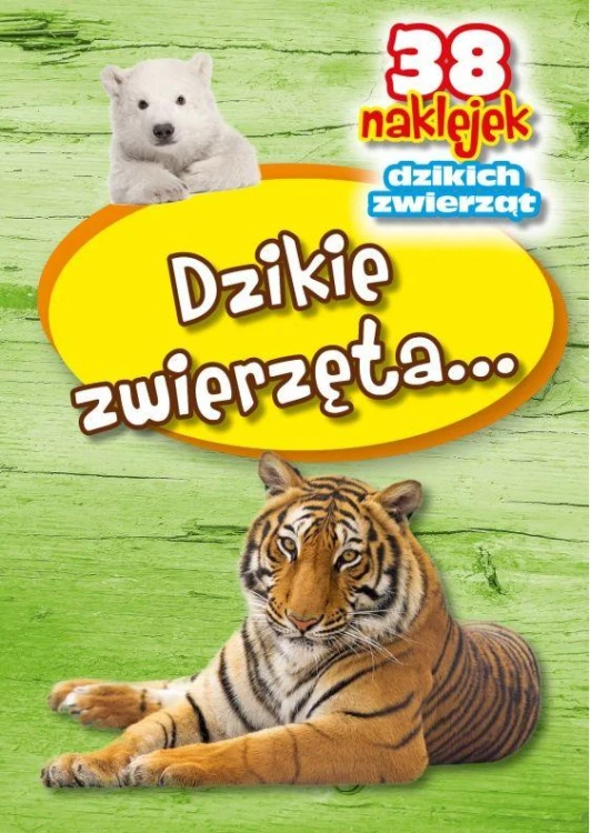 Dzikie zwierzęta (38 naklejek)