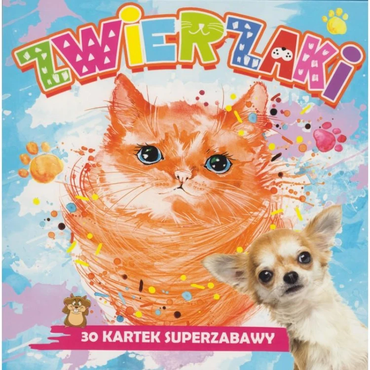 Zwierzaki 30. kartek superzabawy