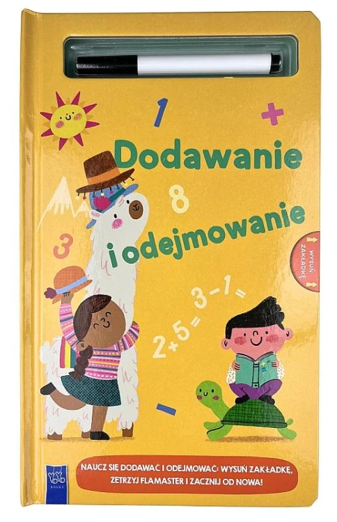 Dodawanie i odejmowanie  z flamastrem...