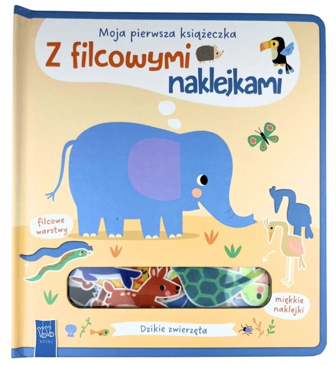 Dzikie zwierzęta. Moja pierwsza książeczka z...