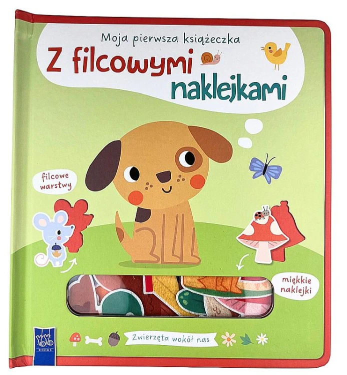 Zwierzęta wokół nas Moja pierwsza książeczka z...