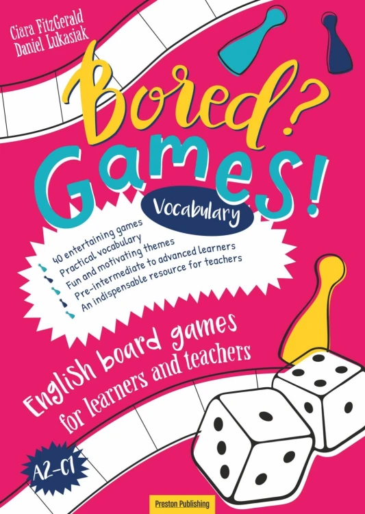 Bored? Games! Vocabulary. English board games...