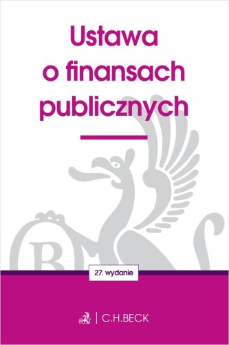 Ustawa o finansach publicznych wyd. 27