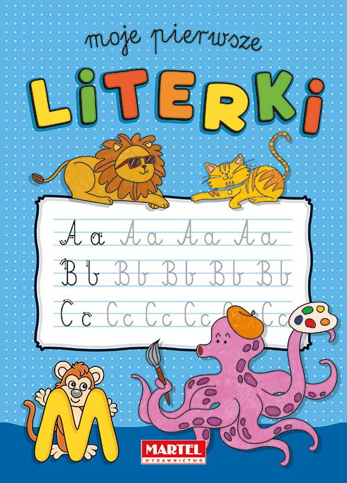 Moje pierwsze literki. Kolorowanka