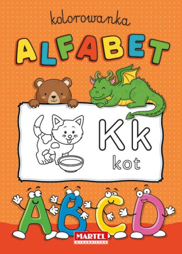 Alfabet. Kolorowanka, Opracowanie zbiorowe