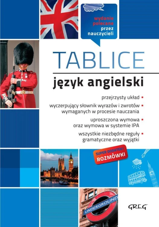 Język angielski. Tablice, Opracowanie Zbiorowe