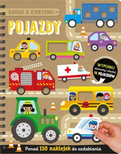Pojazdy. Buduj z kartonu, Opracowanie zbiorowe