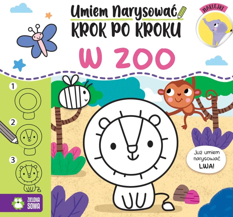 W zoo. Umiem narysować krok po kroku
