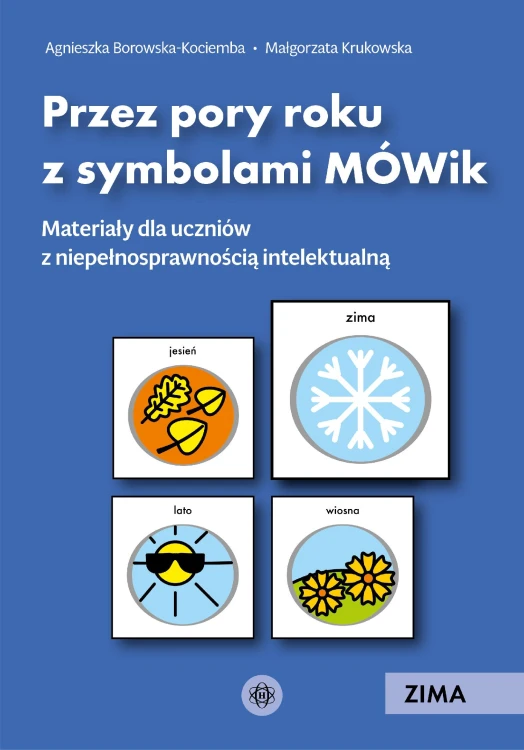 Przez pory roku z symbolami MÓWik Zima...
