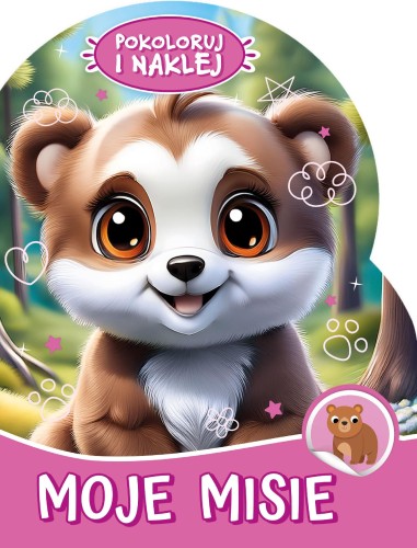 Moje misie. Pokoloruj i naklej