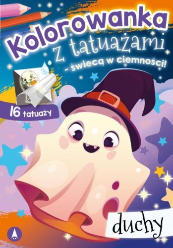 Duchy. Kolorowanka z tatuażami – świecą w...