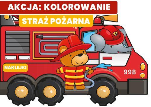 Straż pożarna. Akcja: kolorowanie!