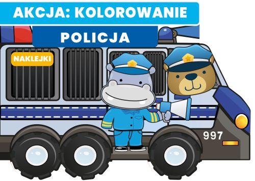 Policja. Akcja: kolorowanie!, Opracowanie zbiorowe