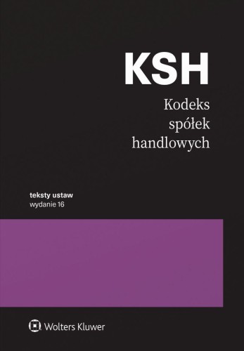 Kodeks spółek handlowych wyd. 2026