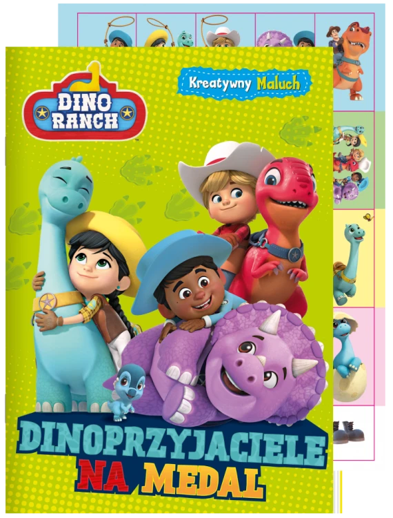 Dinoprzyjaciele na medal. Kreatywny Maluch....