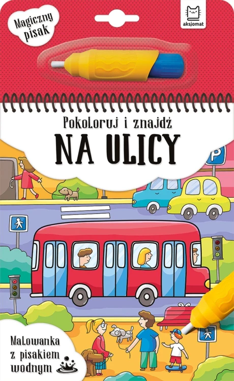 Pokoloruj i znajdź na ulicy. Malowanka z...