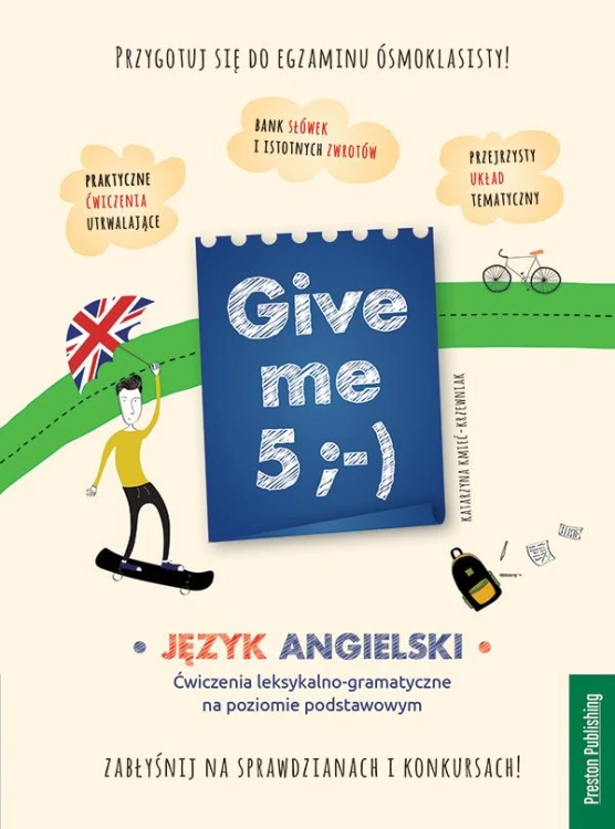 Give me 5 język angielski ćwiczenia...