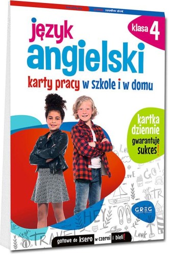 Język angielski. Karty pracy w szkole i w...