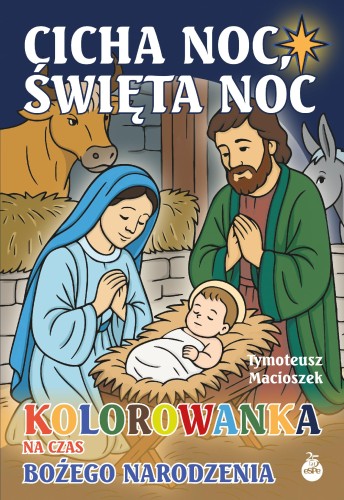 Cicha noc, święta noc. Kolorowanka na czas...