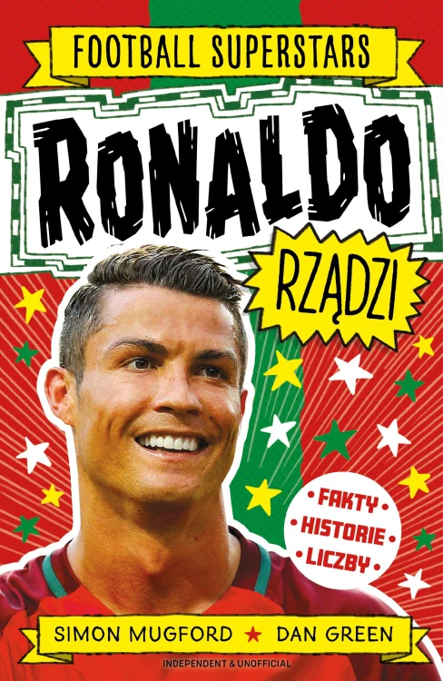 Ronaldo rządzi. Football superstars, Simon Mugford