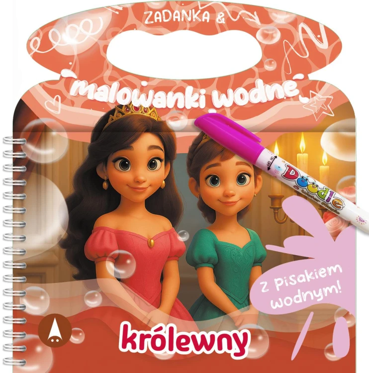 Królewny. Zadanka & malowanki wodne