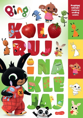 Bing. Koloruj i naklejaj, Beata Żmichowska