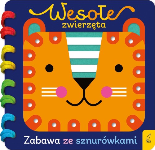 Wesołe zwierzęta. Zabawa ze sznurówkami