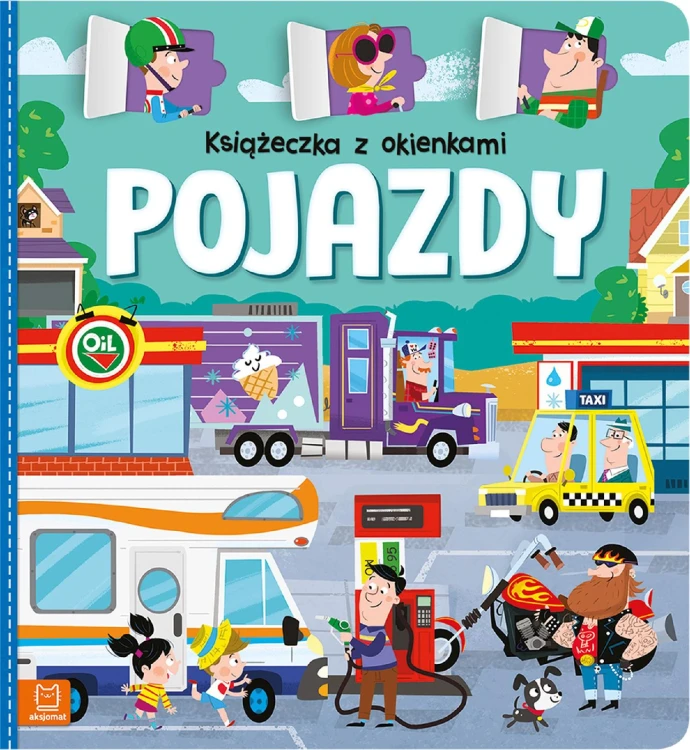 Pojazdy. Książeczka z okienkami, Agnieszka Bator