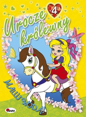 Urocze królewny 4. Maluj wodą!, Mariola Budek
