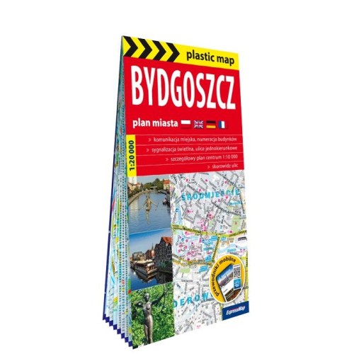 Bydgoszcz plan miasta 1: 20 000 foliowana 2024