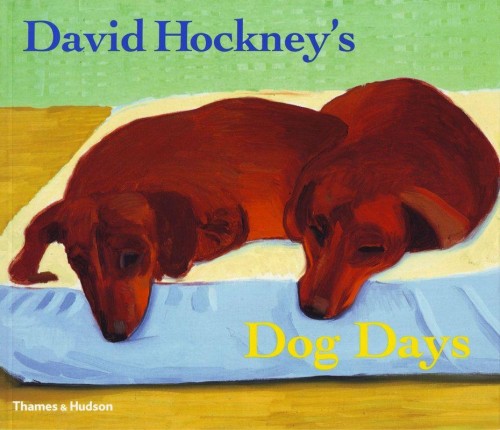 David Hockney's Dog Days wer. angielska