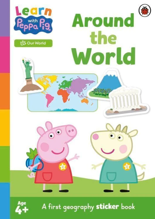Learn with Peppa: Around the World sticker...