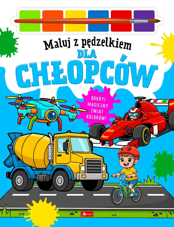 Dla chłopców. Maluj pędzelkiem, Wojciech Baturo