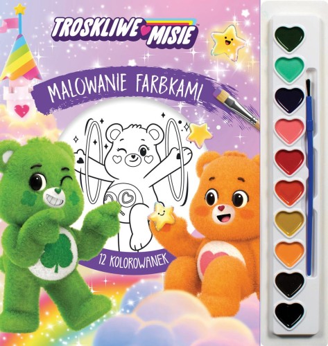 Troskliwe Misie. Malowanie farbkami