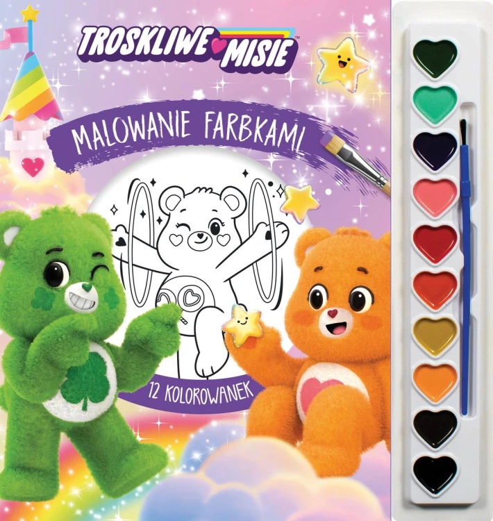 Troskliwe Misie. Malowanie farbkami