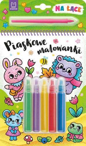 Na łące. Piaskowe malowanki, Agata Kaczyńska
