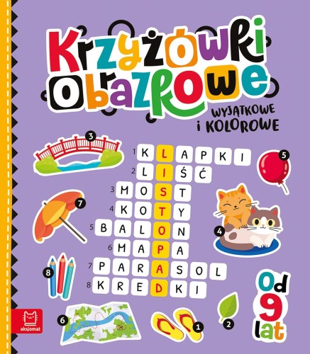 Wyjątkowe i kolorowe. Od 9 lat. Krzyżówki...