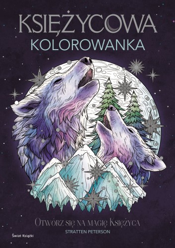 Księżycowa kolorowanka. Magiczne Kolorowanki