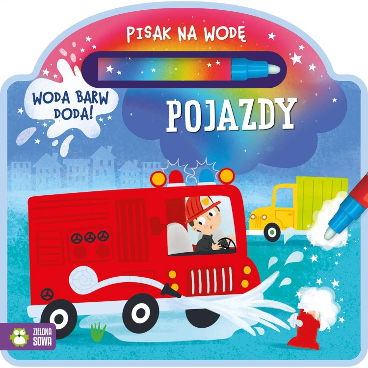 Pojazdy. Pisak na wodę, Opracowanie zbiorowe