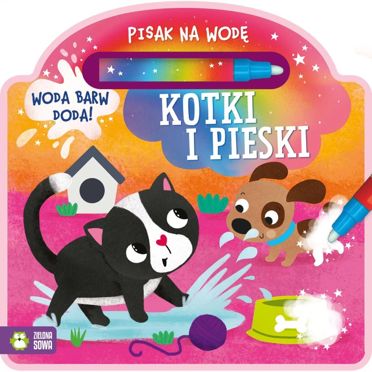 Kotki i pieski. Pisak na wodę